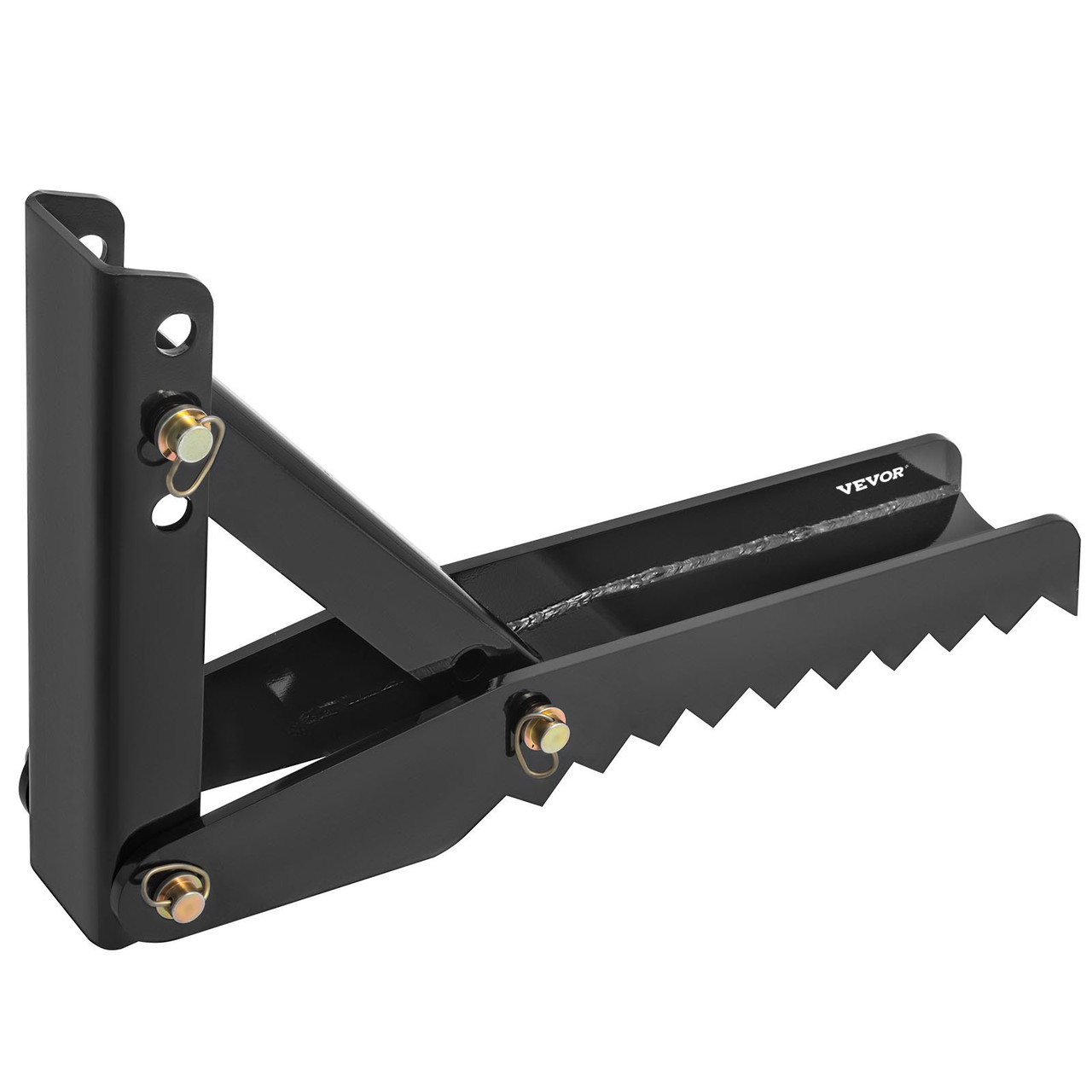 32 inch BackhoeÃ¿Excavator ThumbÃ¿Attachments Weld On Adjustable Boom Tractor ExcavatorÃ¿1/2Inch Teeth Thick Steel Plate Assembly 12MM Bolt-On Design