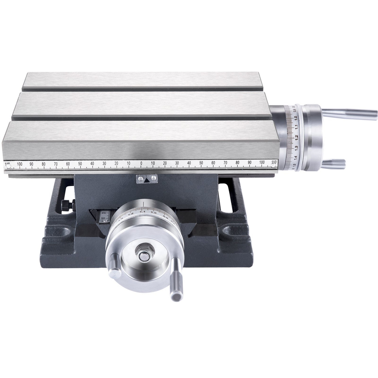 Compound Slide Milling Table, 4-7/10" x 4-3/10" Multifunction Milling Bench Drill, Adjustable X 120Ã¿mm Y 108 mm Axis Milling Machine Worktable, Compound Cross Slide Table for Bench Drill Stand