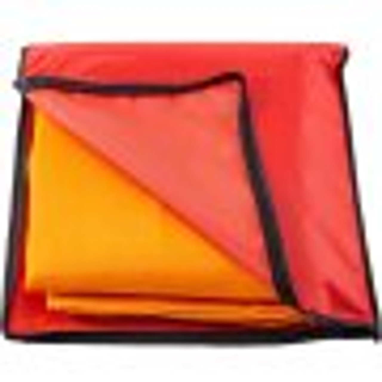 8 x 10 Ft Welding Blankets Orange Fiberglass Blanket Portable Fiberglass Fire Retardant Blanket Welding Mat Welding Fireproof Thermal Resistant Insulation With Carry Bag