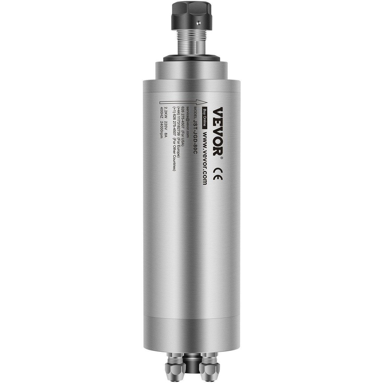 Spindle Motor 2.2KW Water Cooled CNC Spindle Motor 2HP ER20 CNC Milling Motor 8000-24000 R/min for PCB Milling Machine