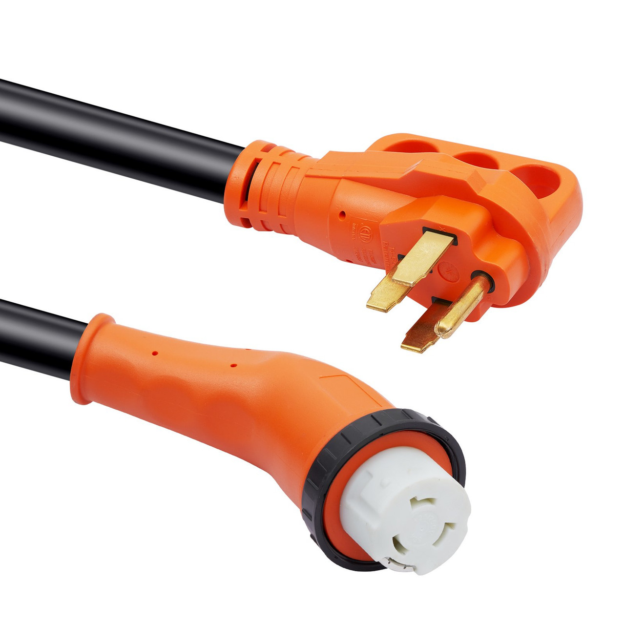 15 ft RV Power Cord Generator Cord 50A NEMA 14-50P /NEMA SS2-50RETL Listed