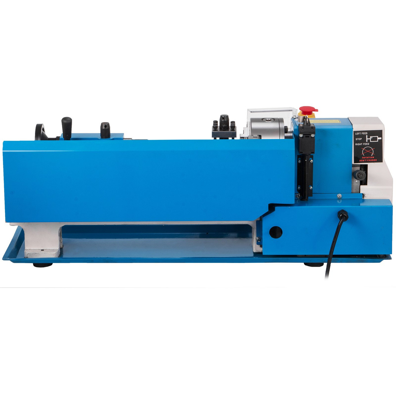 Metal Lathe 7" x 14",Mini Metal Lathe 0-2500 RPM Variable Speed,Mini Lathe with 4" 3-jaw Chuck,Bench Top Metal Lathe, Benchtop Lathe, for Various Types of Metal Turning