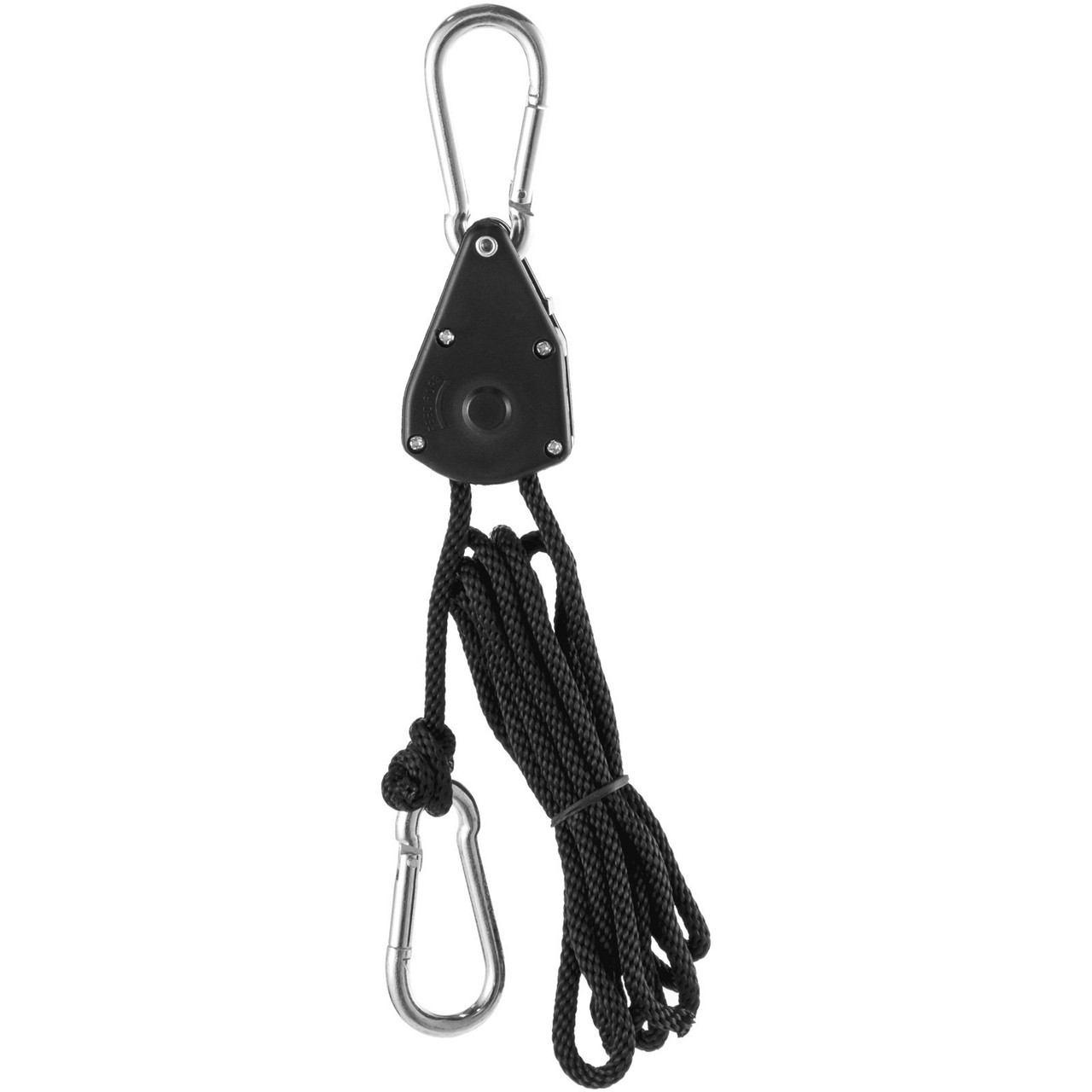 Grow Light Rope 25Pair, Heavy Duty Adjustable Rope Clip Hanger 1/8 Inch,  Grow Light Rope