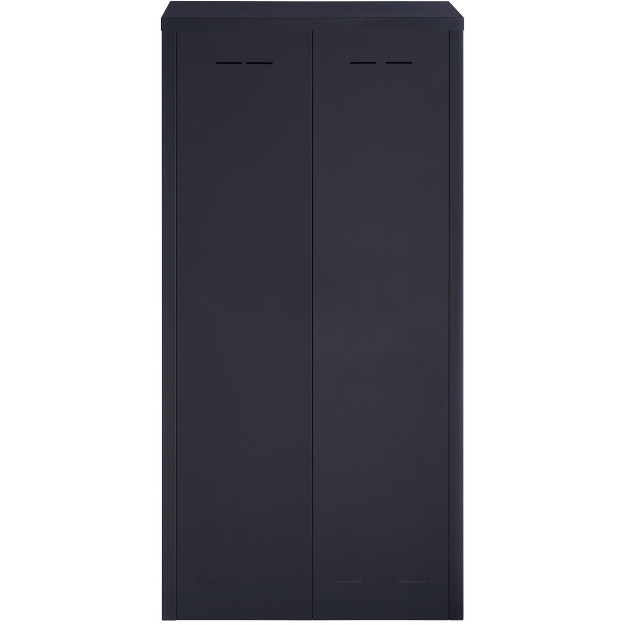 Metal Storage Cabinet w/ 4 Adjustable Shelves & Lockable 200lbs per Shelf
