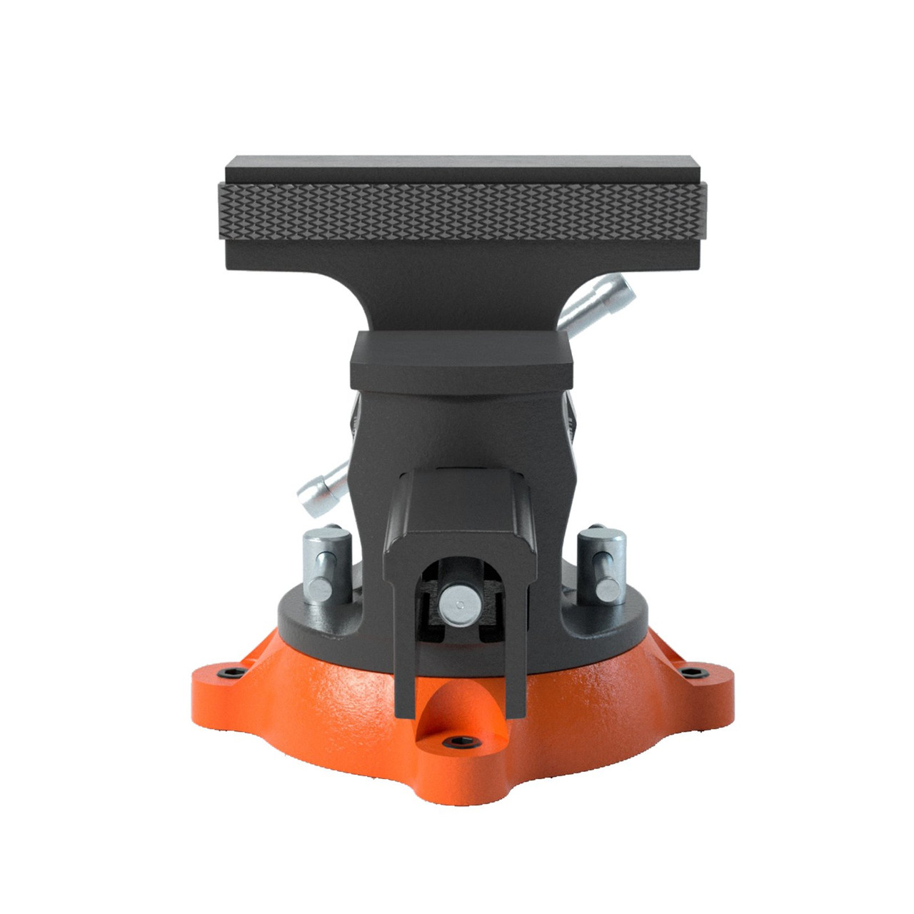 6.5" Bench Vise w/ 360Â°Swivel Locking Base & Two-way Jaw Ductile Iron