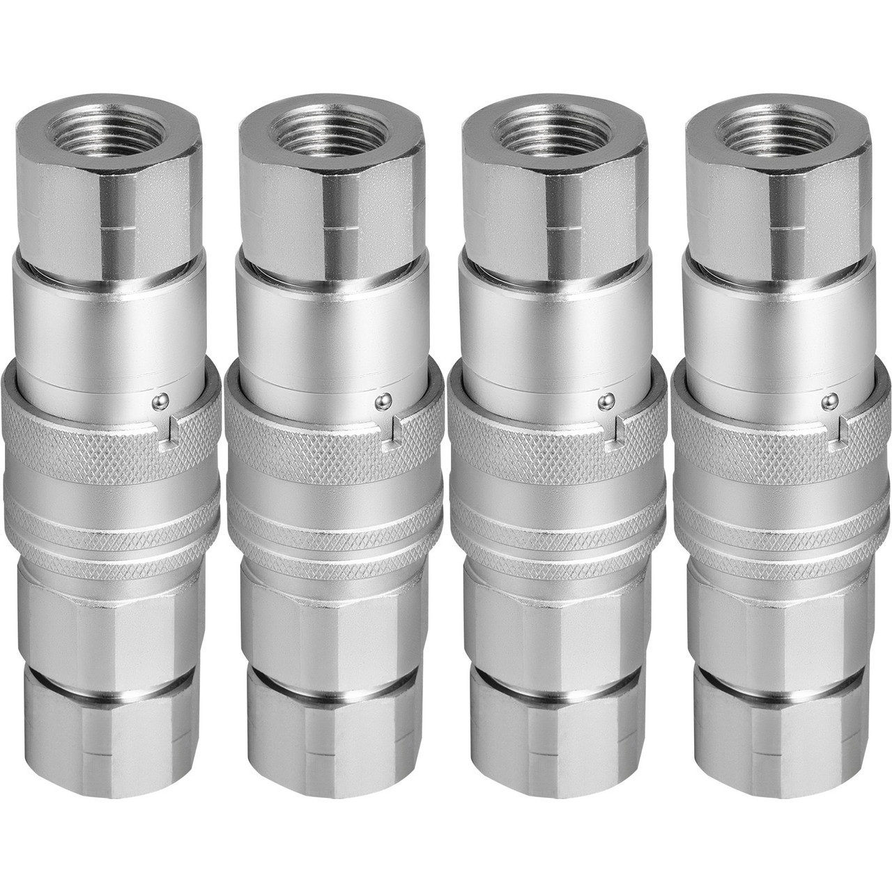 3/4NPT Hydraulic Quick Connect 3/4body Hydraulic Coupler 20.7MPa Hydraulic Coupling Quick Connect 106L/min Hydraulic Quick Coupler (ISO 16028)