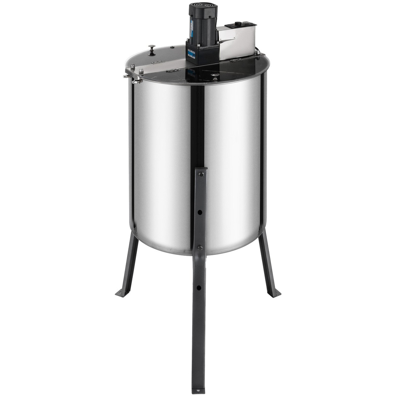 VEVOR Electric Honey Extractor 4 Frame Bee Honey Extractor Separator Stainless Steel Honey Frame Extractor Spinner Drum Beekeeping Extractor Apiary Centrifuge Equipment
