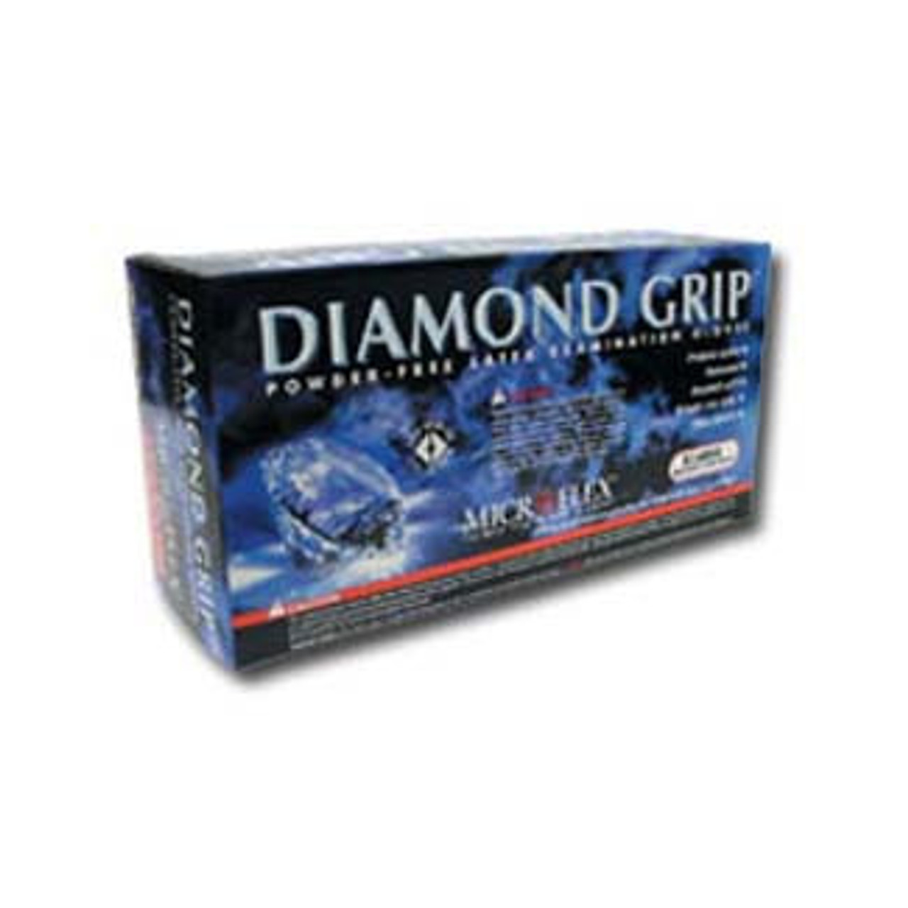 Extra Large Diamond Grip natural Latex Gloves 100 Per Box (MFXMF300XL)