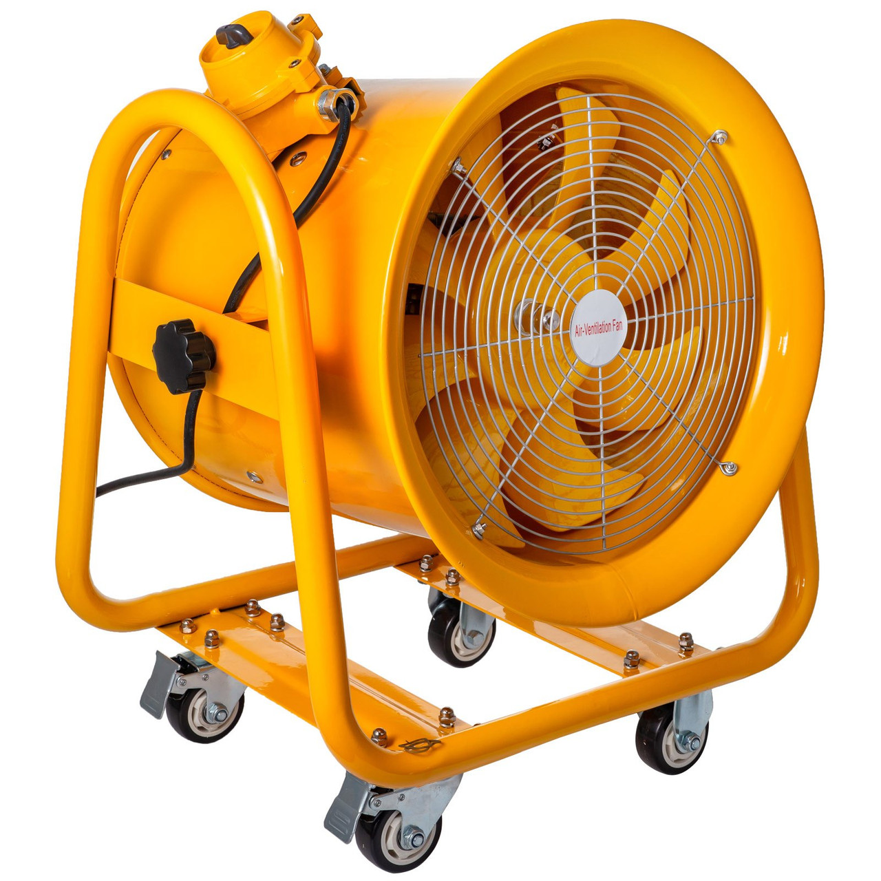 Explosion Proof Fan, 16inch Utility Blower Fan 1.1KW 110V Portable Ventilator Explosion Proof Fan 60Hz 3450rpm Ventilation Fan for Extraction Ventilation in Potentially Explosive Environments