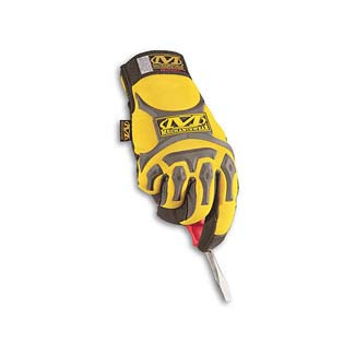 M-Pact Gloves Yellow/Small