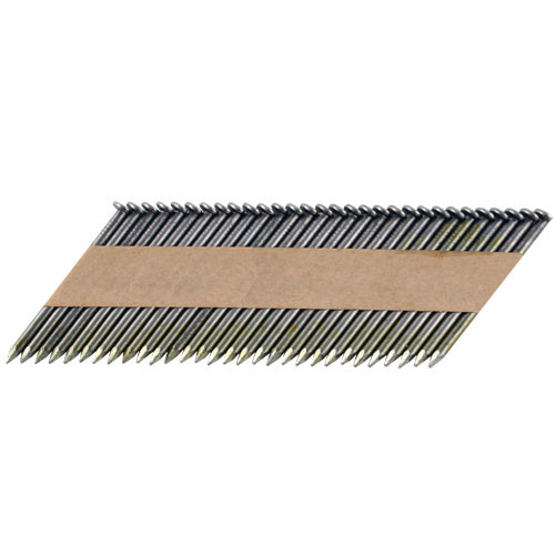 BOSTITCH 35 Paper Tape Collated Framing Nails - 3-1/4" X .131", Smooth Shank