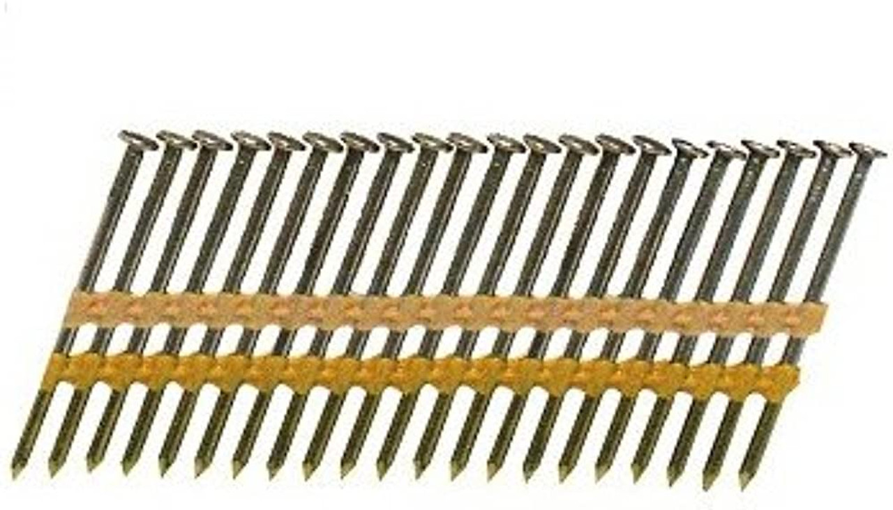 BOSTITCH 3" X .120 Smooth Shank 21 Degree Plastic Collated Stick Framing Nails