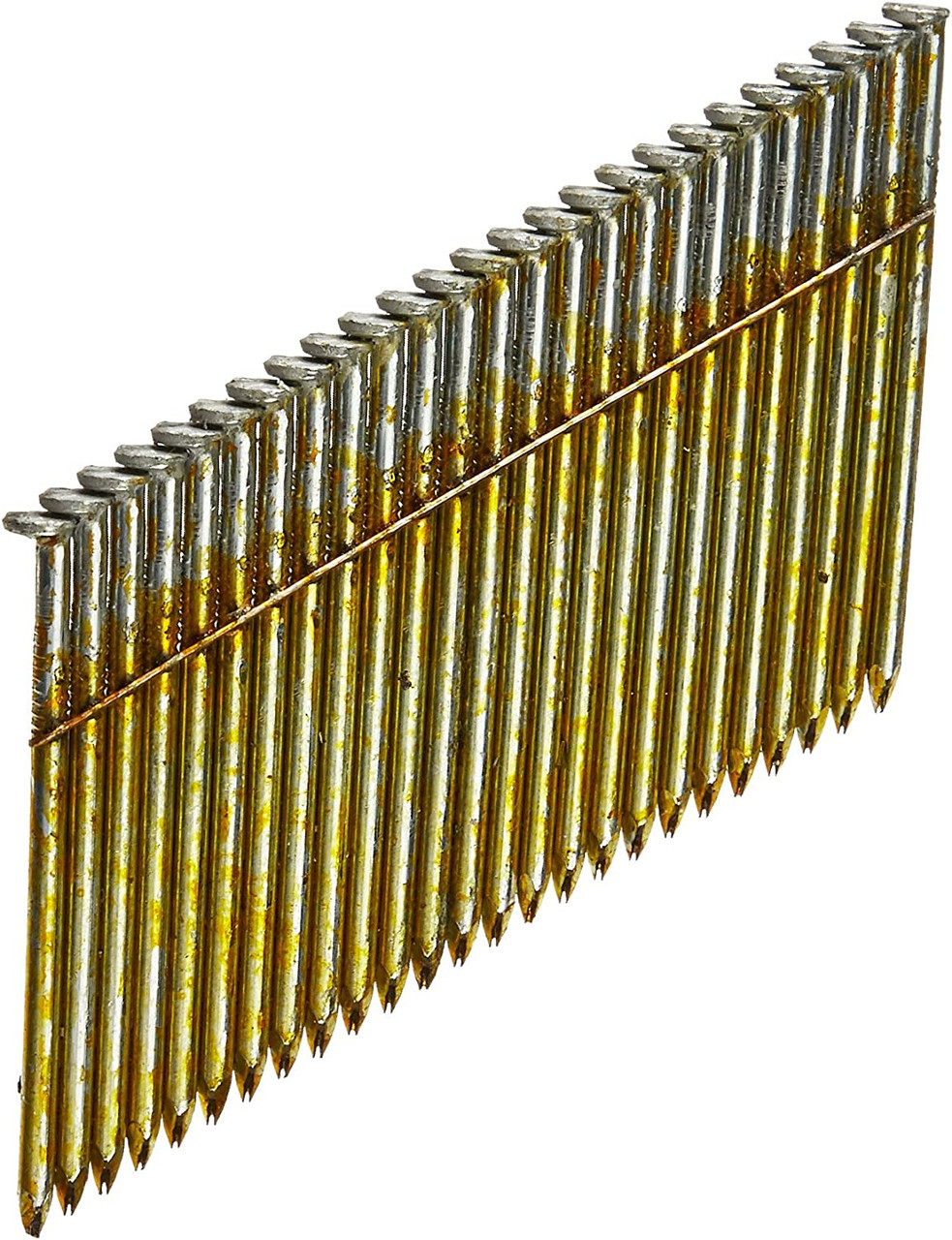 Therwen Framing Nails, 21 Degree, Flat D Head, Galvanized, Ring Shank,  Plastic Row Fixed, 21 Degree Framing Nails for Use in All Pressure Treated  Lumber (1000 Count,3-1/2 Inch X 0.131 Inch) - Amazon.com