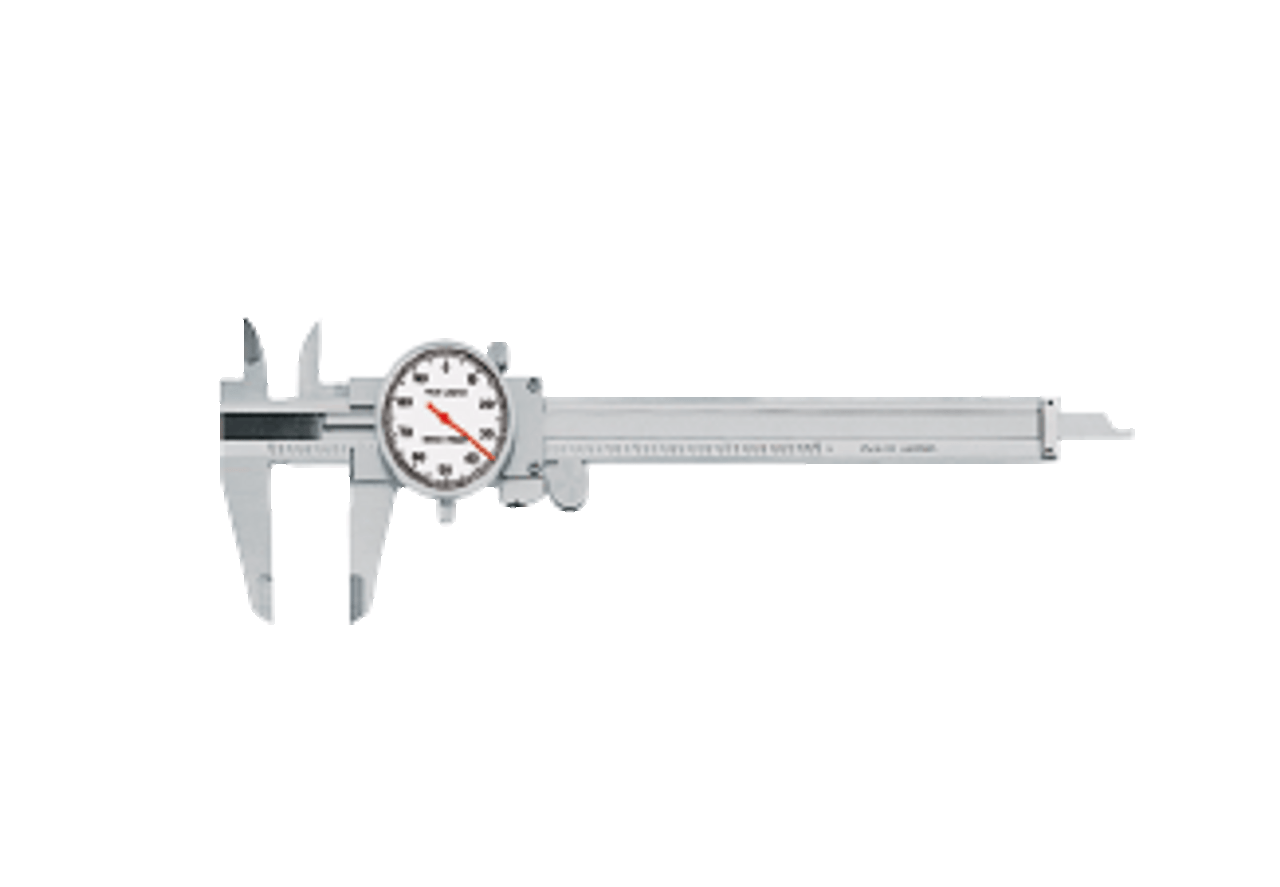 0-12" Dial Caliper Black Face