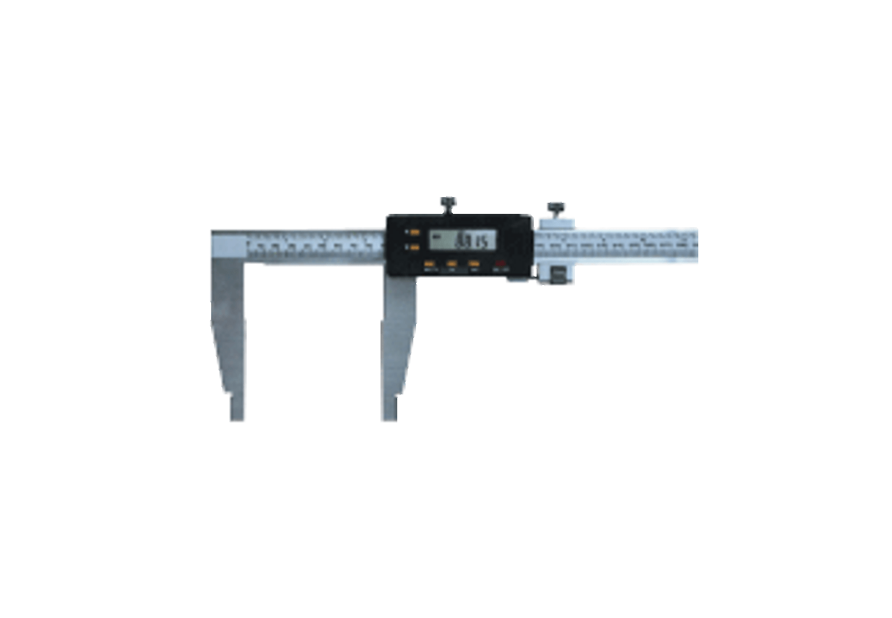 ELECTRONIC CALIPERS - HEAVY DUTY TYPE WITH FINE ADJUSTMENT - 4" JAW LENGTH

