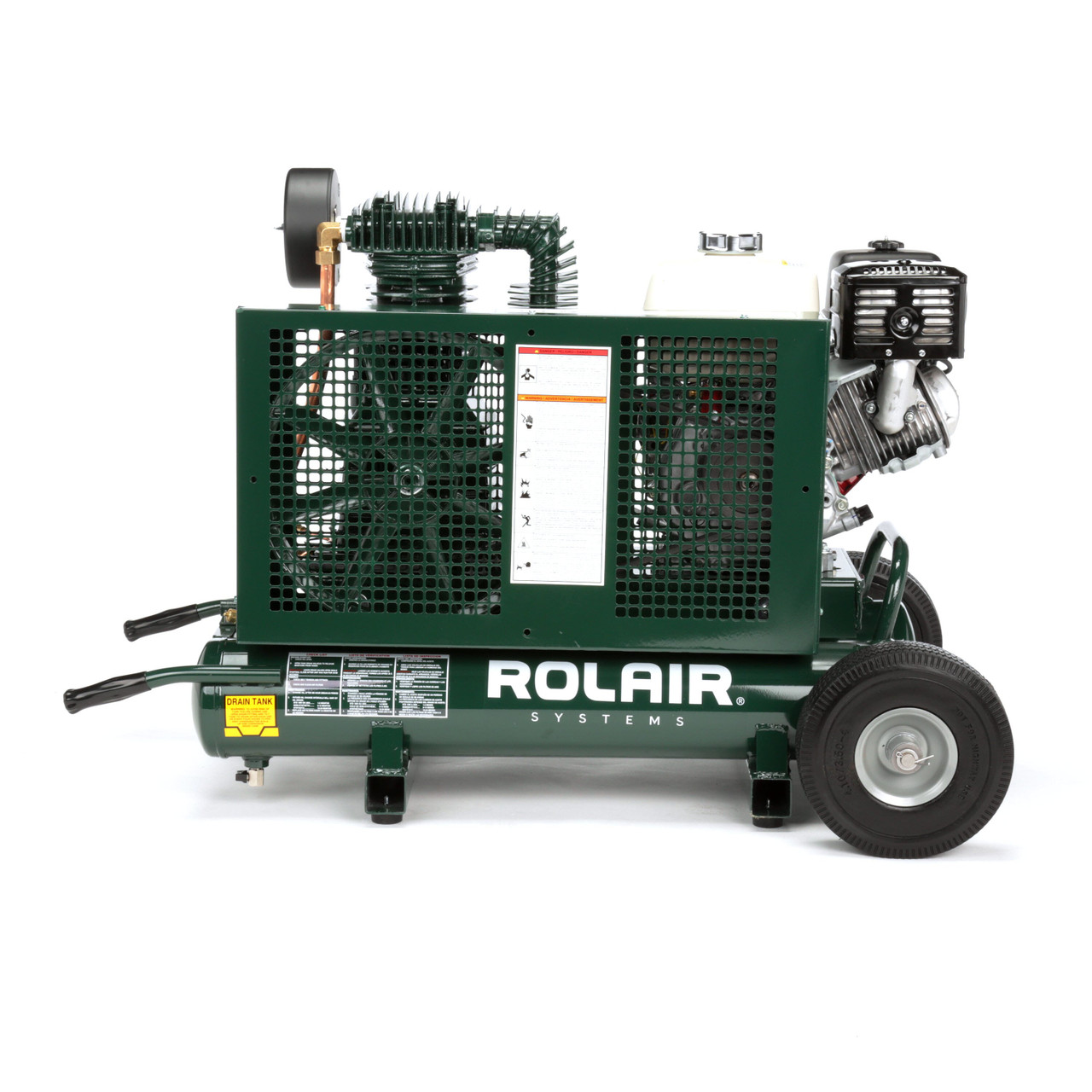 Rolair Wheeled Gas Air Compressors 8422HK30