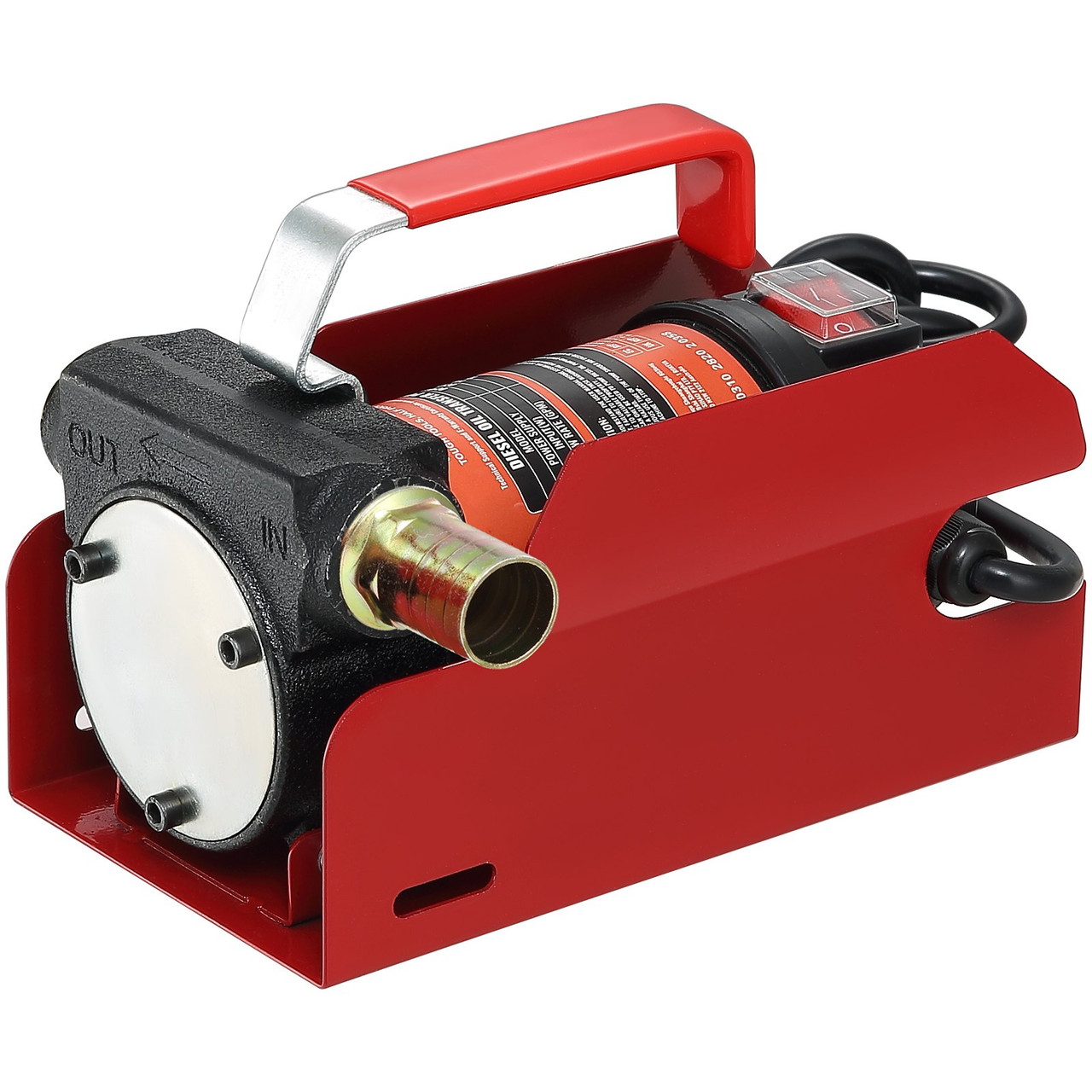 12V DC Fuel Transfer Pump for Diesel Kerosene Tank, Self- Priming  Transformer Oil, Water-proof Leak-proof Oil Extractor