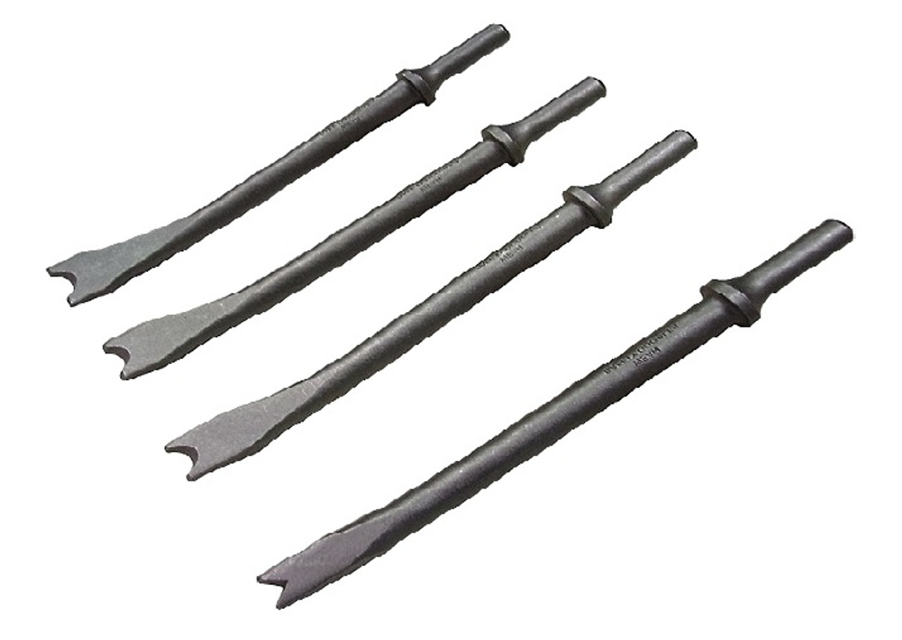 Air Hammer Chisels 1/2"(12.7 mm) Air Hammer Chisel, 3 Pieces