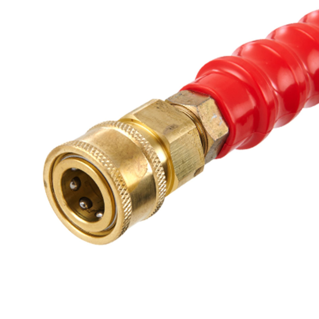 Pressure Washer Hose, 100FT, Kink Free 3/8"-Ï†14.8 Male, 3/8"-Ï†15 Female For Most Brand Pressure Washers, 4.9'' Bending Radius, 4800 PSI Heavy Duty Power Washer Extension Replacement Hose
