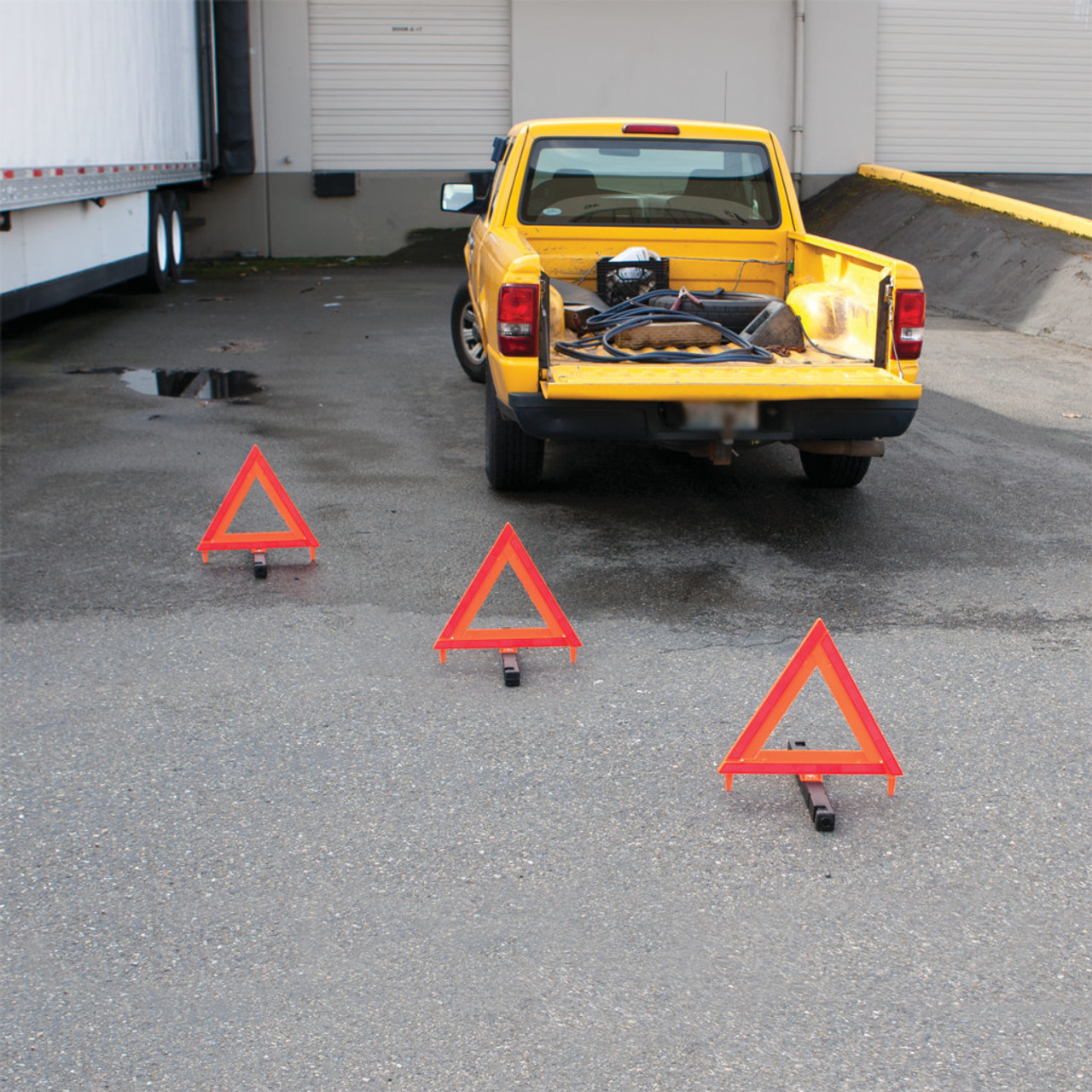 3 pk. Emergency DOT Approved Warning Triangle