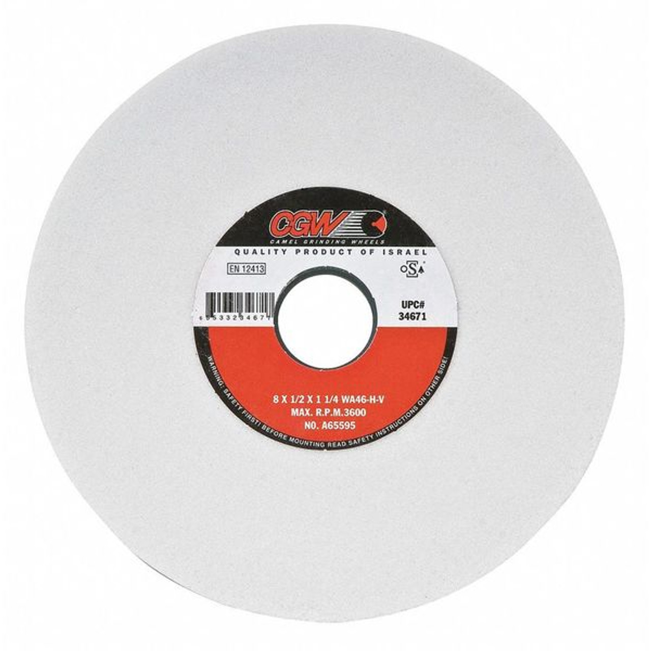 Surface Grinding Whl, 14X1X5 inches, T1, 34792 (2pk)