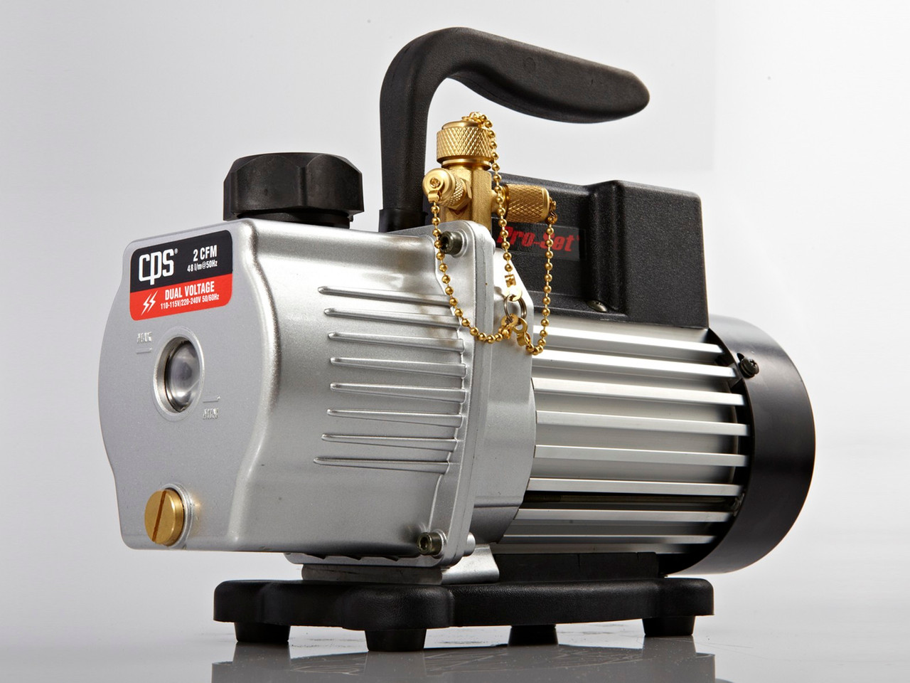 VP2S | Pro-Set® 2 CFM Single-Stage Dual Voltage Vacuum Pump