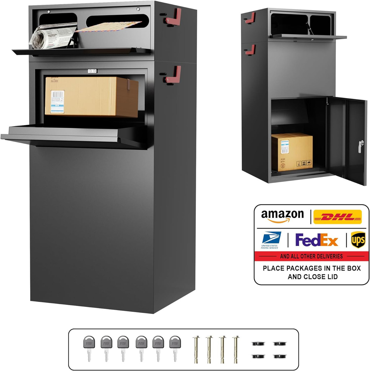 Package Delivery Box for Outside, 41.6