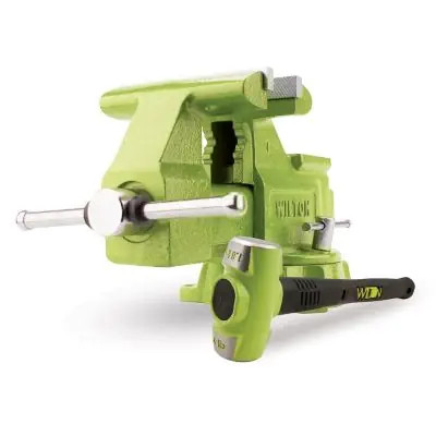 B.A.S.HA(R) Special Edition 6.5a Utility Bench Vise and B.A.S.HA(R) Sledge Hammer
