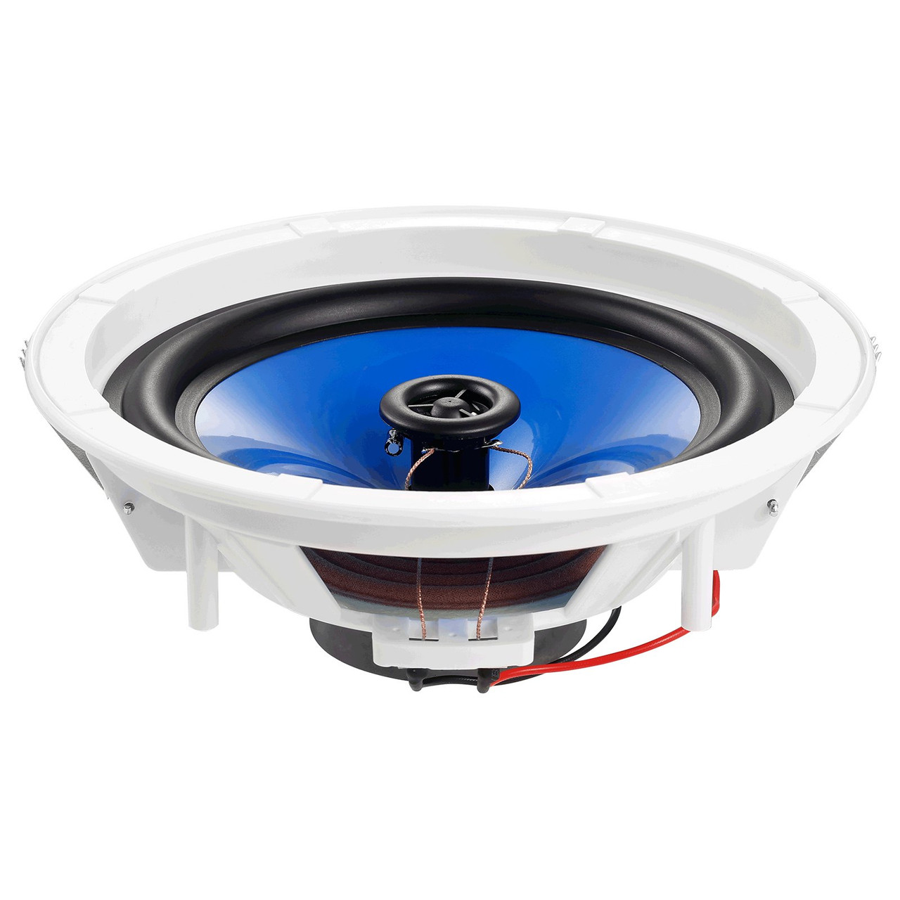 2 PCs 8 Inch in Ceiling Speakers, 50-Watts, Flush Mount Ceiling & in-Wall Speakers System with 8Î©Impedance 89dB Sensitivity, for Home Kitchen Living Room Bedroom or Covered Outdoor Porches