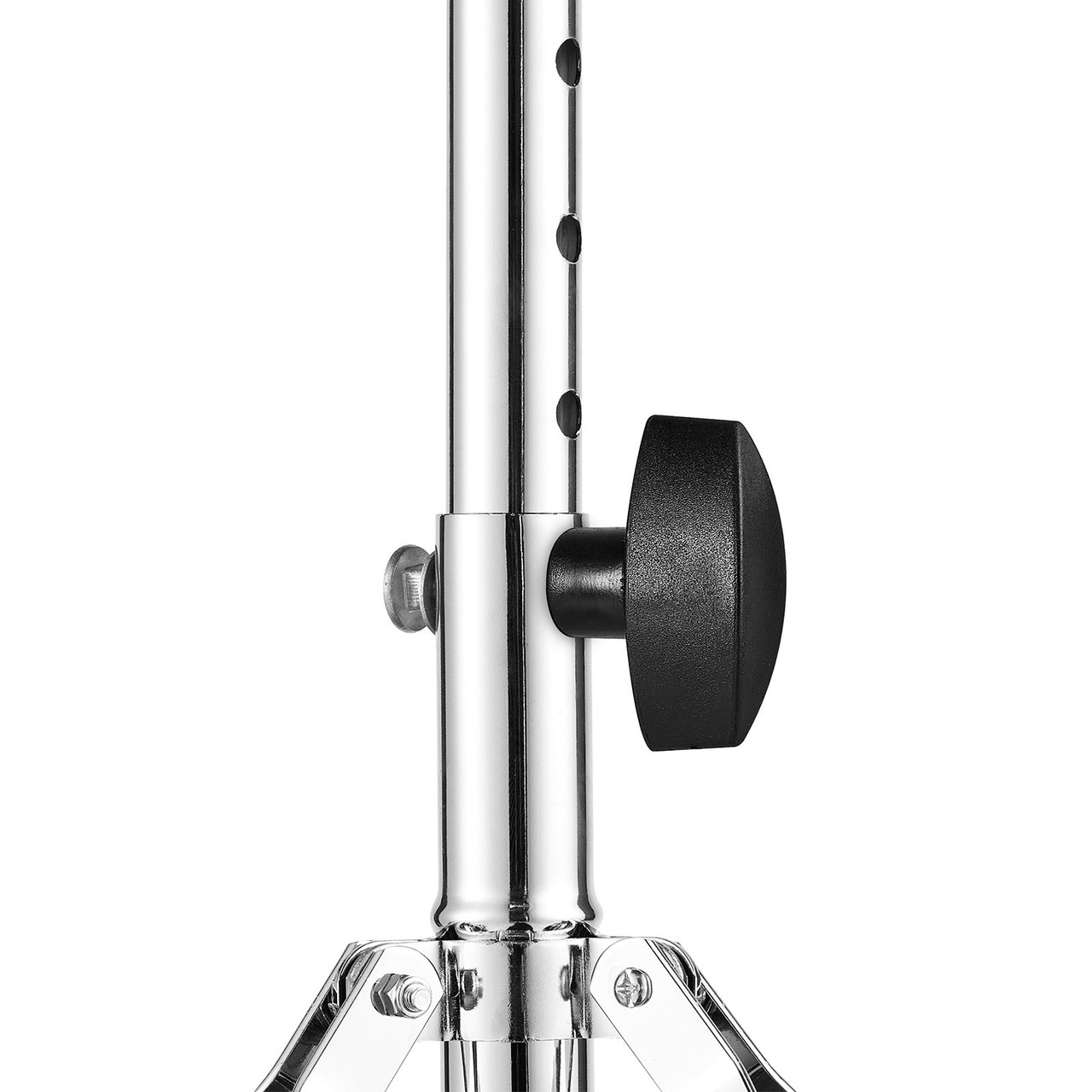 Drum Throne, 19.3 to 23 in / 490-585 mm Height Adjustable, Padded Drum Stool Seat with Anti-Slip Feet 5A Drumsticks 330 lbs / 150 kg Maximum Weight Capacity, 360Â° Swivel Drum Chair for Drummers