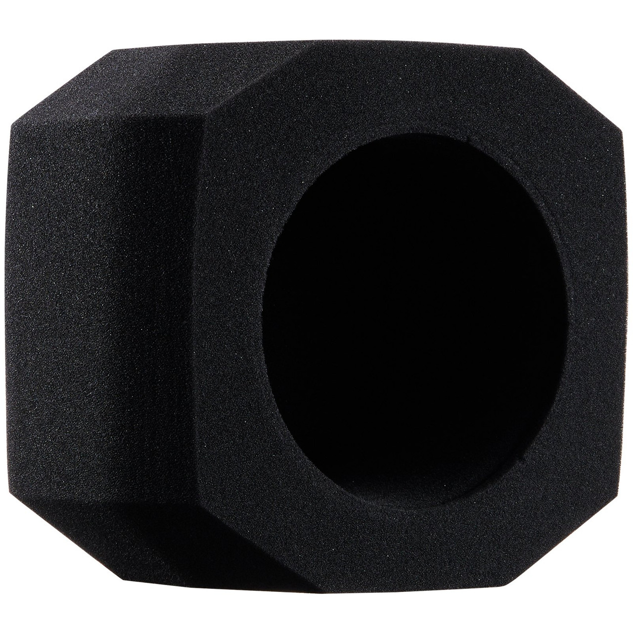Microphone Isolation Ball, High-Density Acoustic Foam, Windscreen Isolation Shield with Dual-Layered Pop Filter, for Ï†1.57 to 2.36 in Microphones Vocal Isolation Booth Noise Reflection Reduction