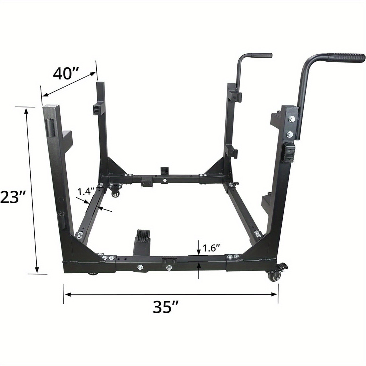 Door Storage Rack - Removable Cart Door Bracket Sliding Bracket Suitable Compatible For 1987-2024 Wran_gler TJ YJ JK JL And Gladiator JT 2/ 4 Doors