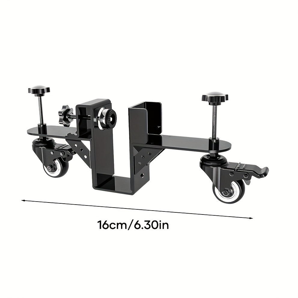 2PCS Heavy-Duty Door Installation Kit â€“ Adjustable Steel Door Moving Tool with 360Â° Rotating Casters & Brakes, Hands-Free Design for Easy Single-Person Installation, Fits Various Doors