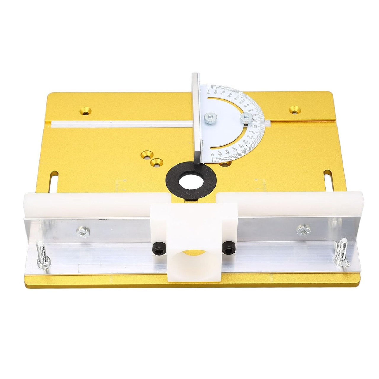 Router System Kit Woodworking Insert Base Plate Aluminum Alloy for Router Table Saw Repair Machine Plate Wood Trimming Milling Tools
