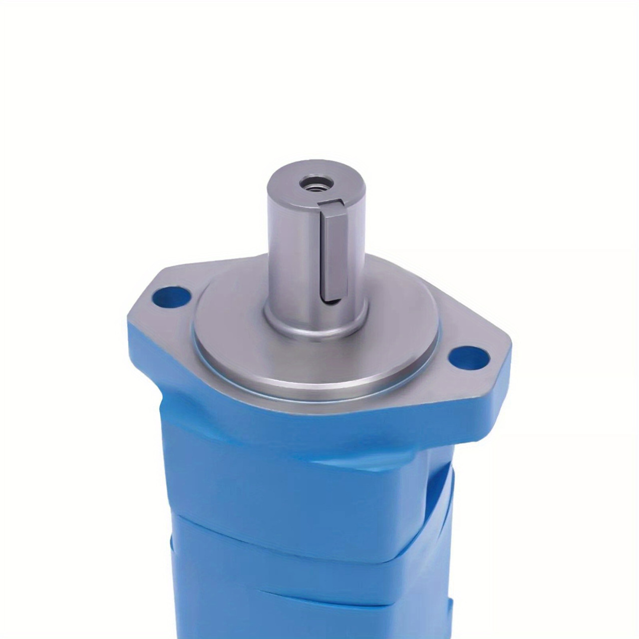 1-1/4" Metal Hydraulic Fitting for Char-Lynn 2000 & Eaton 104-1228, Durable, Easy to Disassemble, Cylindrical Design, 2 Bolt Mounting, Hydraulic Hose Fitting Component
