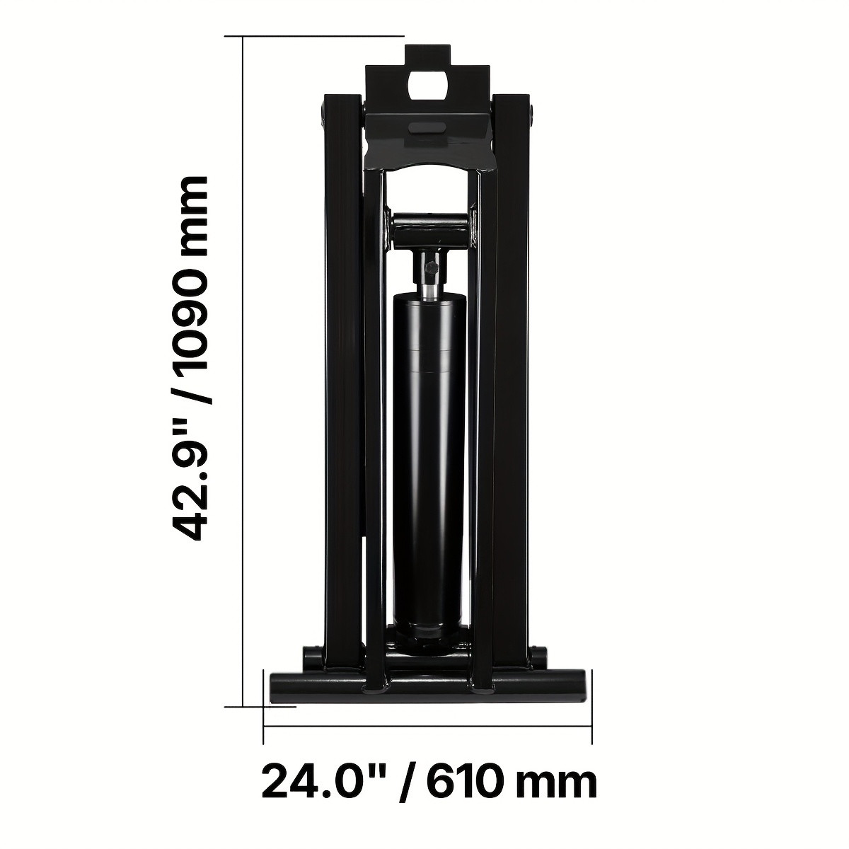 Hydraulic Dump Lift Kit, 17, 600 Lb/8 T Dump Trailer Hydraulic Scissor Hoist Kit Standard Kit, Hydraulic Dump Bed Kit With 12V Hydraulic Pump Unit