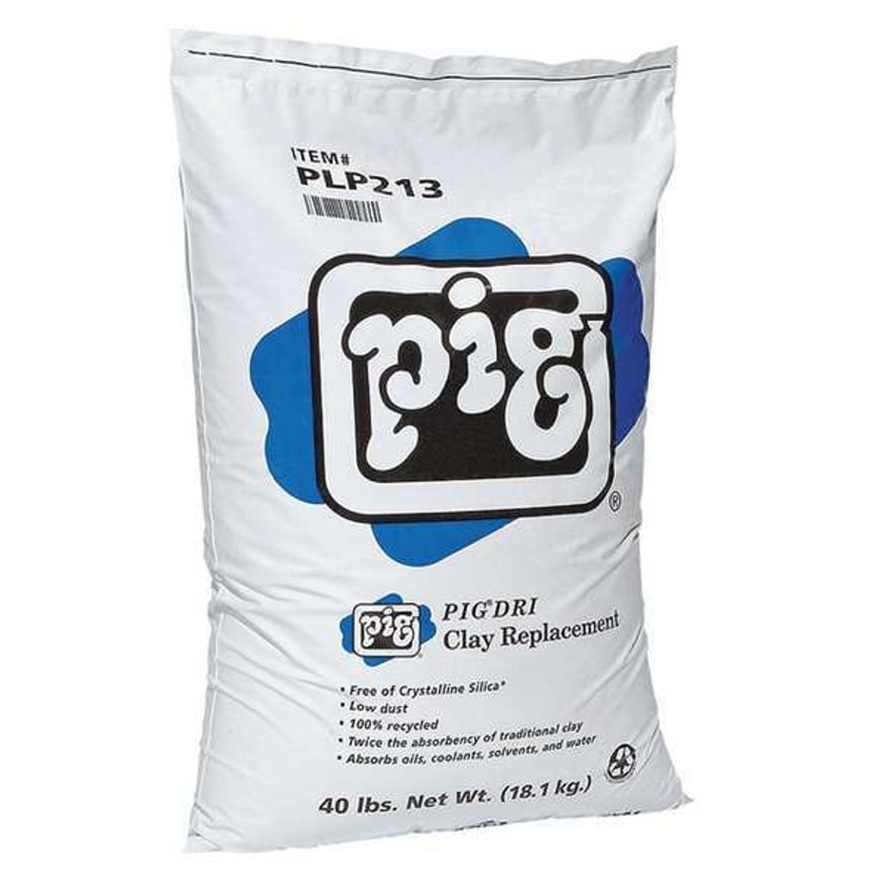 PIG Loose Absorbent, Cellulose, Kaolin