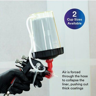 3Mâ„¢ PPSâ„¢ 26124 Series 2.0 Standard High Output Pressure Hard Cup, 650 mL, Use With: 16587 HGP Spray Gun System