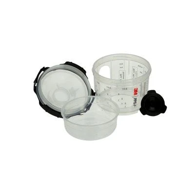 PPSa 26028 Series 2.0 Micro Spray Cup System Kit, 90 mL, Use With: Accuspraya Spray Gun