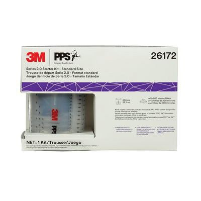 PPSâ„¢ 26172 Series 2.0 Standard 6-Pack Starter Kit, 650 mL, Use With: Accusprayâ„¢ One Spray Guns
