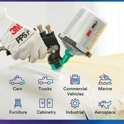 PPSâ„¢ 26173 Series 2.0 Standard 12-Pack Refill Kit, 650 mL, Use With: Accusprayâ„¢ One Spray Guns