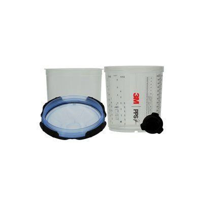 3Mâ„¢ PPSâ„¢ 26301 Standard Spray Cup Liner Kit, 650 mL, Use with Liner (Y/N): Yes