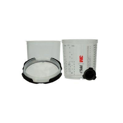 3Mâ„¢ PPSâ„¢ 26000 Standard Spray Cup Liner Kit, 650 mL, Use with Liner (Y/N): Yes