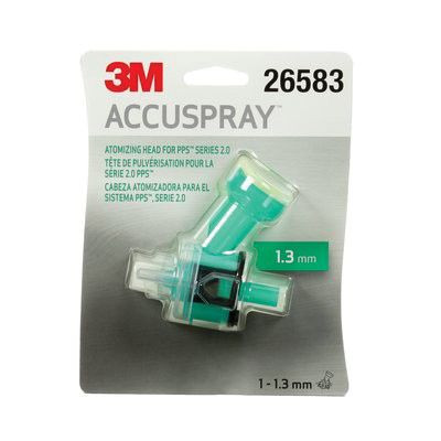 Accusprayâ„¢ 26583 1.3 mm Atomizing Head Refill Pack, Green, Use With: One and Series 2.0 Spray Cup Systems
