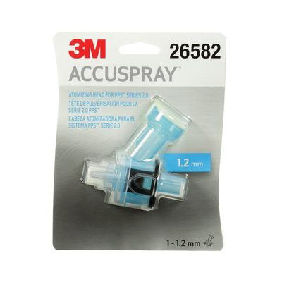 Accusprayâ„¢ 26582 1.2 mm Atomizing Head Refill Pack, Blue, Use With: One and Series 2.0 Spray Cup Systems