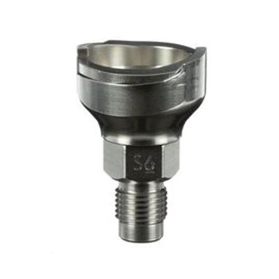 PPSâ„¢ 26007 Series 2.0 #S6 Adapter, 1/4 in - 19 TPI BSP (Male), Use With: Series 2.0 Spray Cup System
