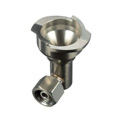 PPSâ„¢ 26110 Series 2.0 #S24 Adapter, 1/4 in - 18 TPI NPS R-Angle (Female), Use With: Series 2.0 Spray Cup System