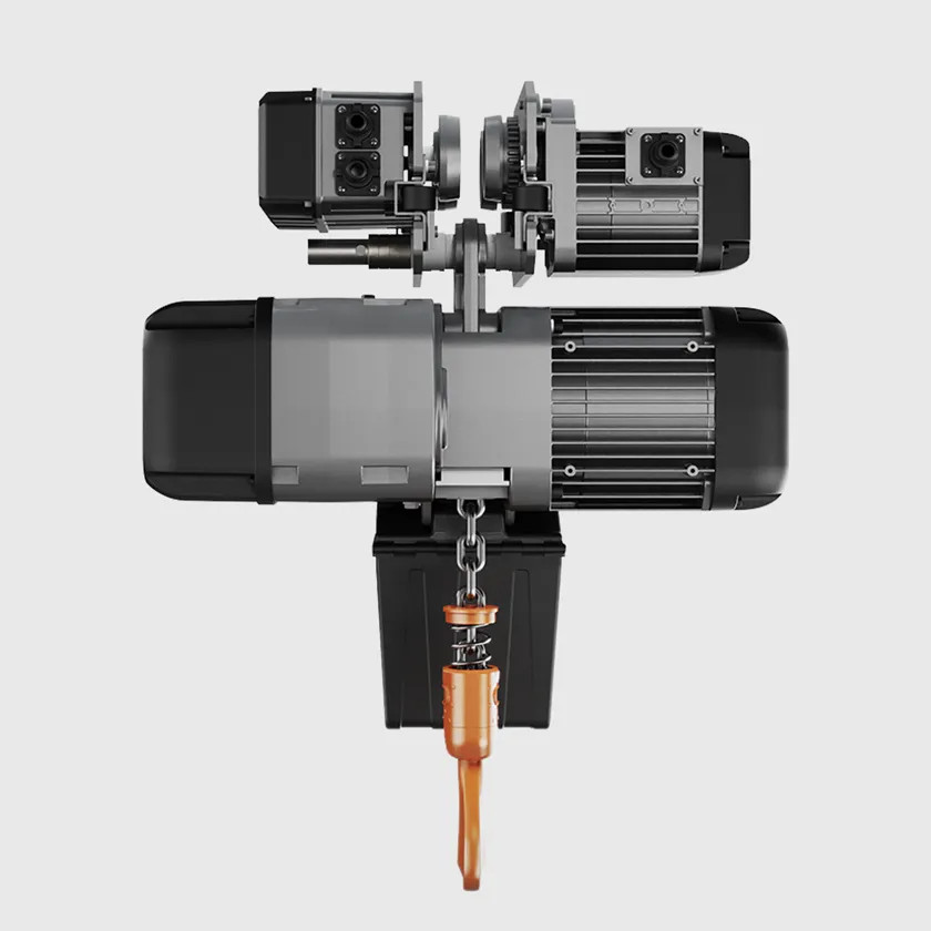 Prowinch 3 ton Electric Chain Hoist w/ Power Trolley Variable Speed 440~480V 3° 50~60HZ 30ft G100 Nickel Duty H4/M5 PWRXT3-H4-VS