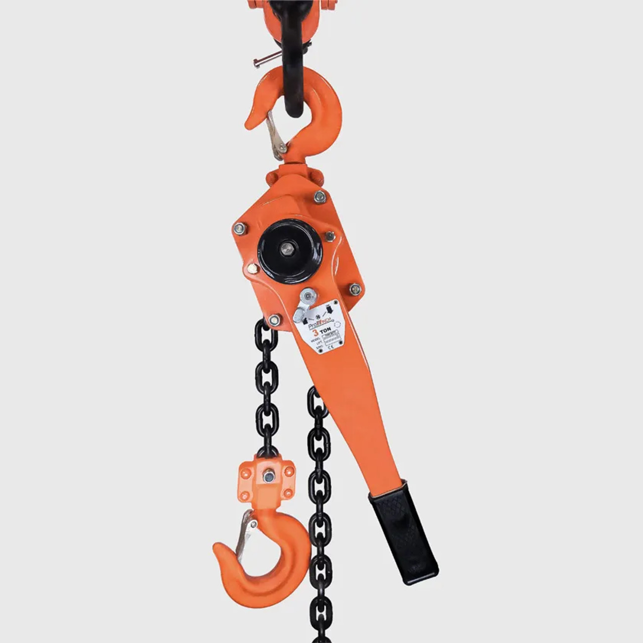 Prowinch 3 Ton Lever Hoist 10 ft. G100 Chain with Overload Protection with Overload Protection PWF30Tp-10F