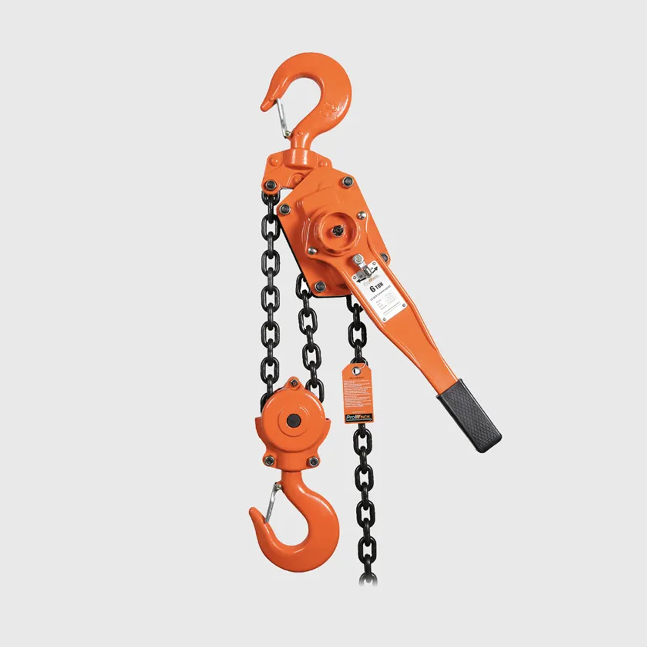 Prowinch 6 Ton Lever Hoist 10 ft. G100 Chain with Overload Protection PWF60Tp-10F